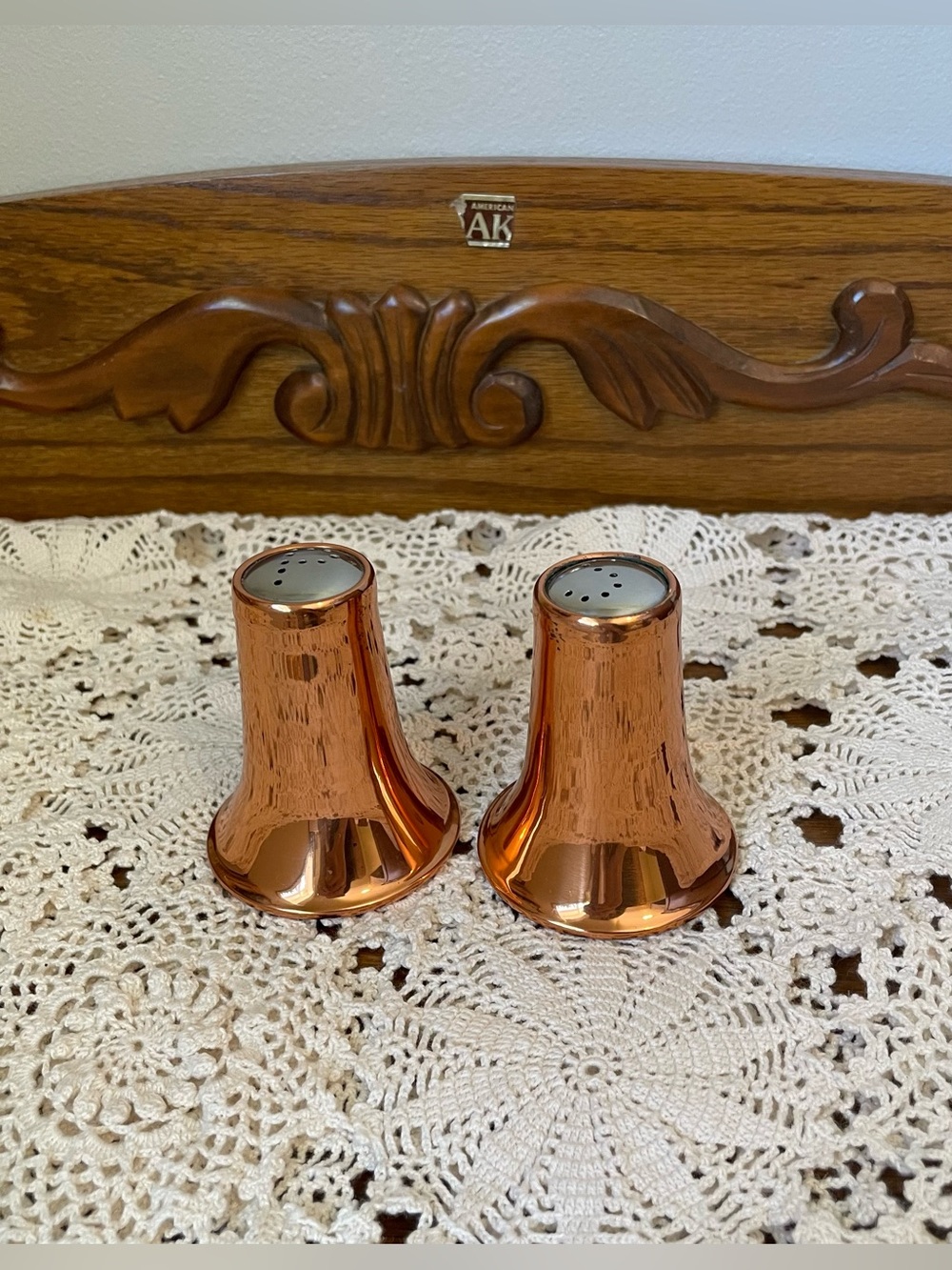 Coppercraft Guild Copper Salt & Pepper Shakers